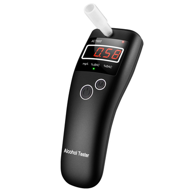 2020 new hot selling alcohol content tester portable easy use LED breathalyzer ACT600