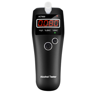 Fast Response Consumer Breath Alcohol Tester Machine LED Breathalyzer ACT600